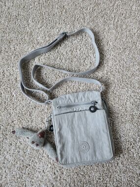 Kipling Eldorado Crossbody In Grey